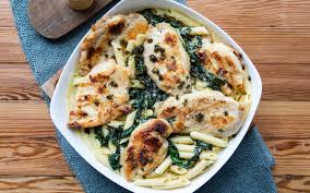POLLO A LA FLORENTINA