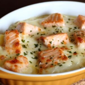 SALMÓN GRATINADO